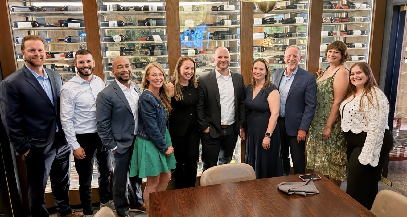 A leadership team together with Modern Client